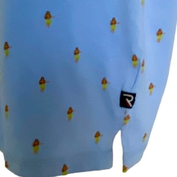 International Report Essentials Cotton Shirt with Dancing Hulu Girls Medium NEW - Picture 6 of 8